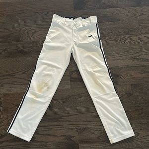 Boys size Large Nike baseball pant. Moderate staining